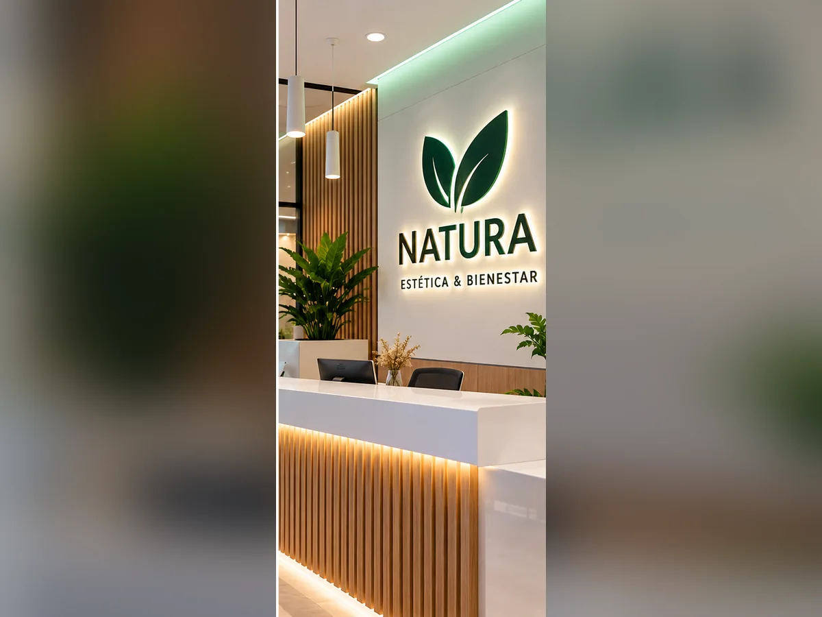 Rótulos luminosos para interiores comerciales